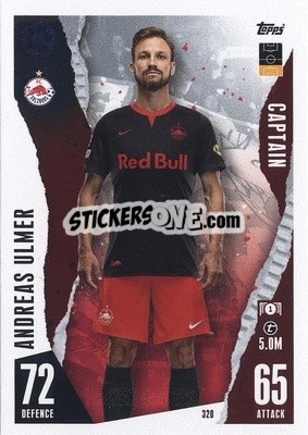 Sticker Andreas Ulmer - UEFA Champions League & Europa League 2023-2024. Match Attax n. 320 - Topps