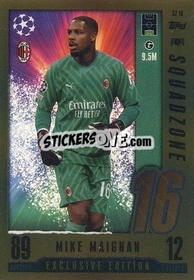 Sticker Mike Maignan - UEFA Champions League & Europa League 2023-2024. Match Attax n. SZ16 - Topps