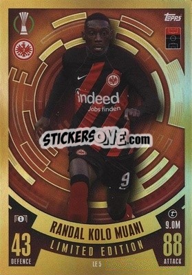 Sticker Randal Kolo Muani - UEFA Champions League & Europa League 2023-2024. Match Attax n. LE5 - Topps