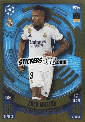 Sticker Éder Militão - UEFA Champions League & Europa League 2023-2024. Match Attax n. LE12 - Topps
