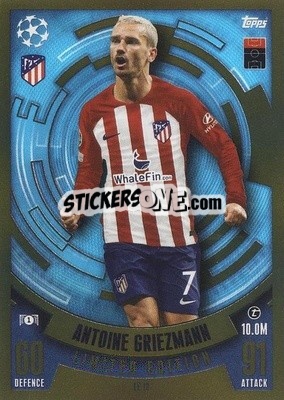 Sticker Antoine Griezmann - UEFA Champions League & Europa League 2023-2024. Match Attax - Topps