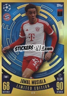 Sticker Jamal Musiala - UEFA Champions League & Europa League 2023-2024. Match Attax - Topps