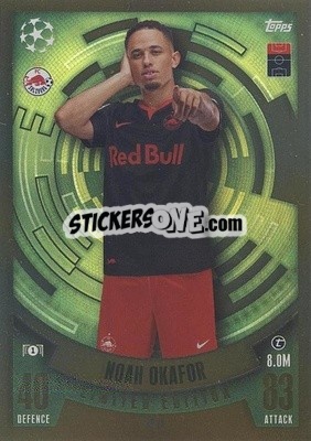 Figurina Noah Okafor - UEFA Champions League & Europa League 2023-2024. Match Attax - Topps