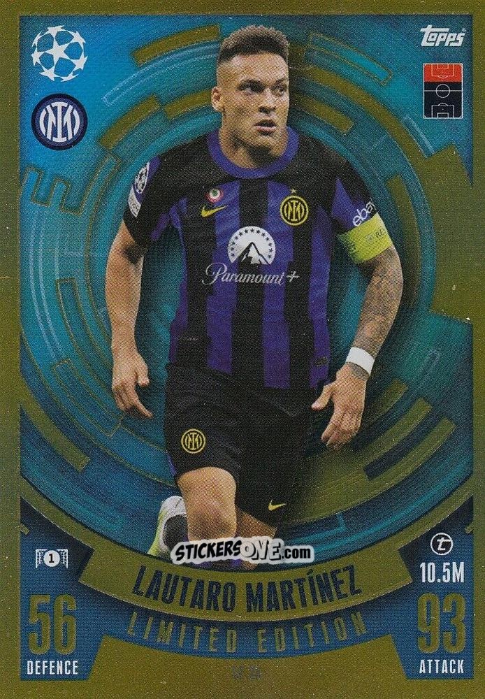 Cromo Lautaro Martínez - UEFA Champions League & Europa League 2023-2024. Match Attax n. LE25 - Topps