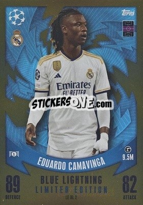 Sticker Eduardo Camavinga - UEFA Champions League & Europa League 2023-2024. Match Attax - Topps