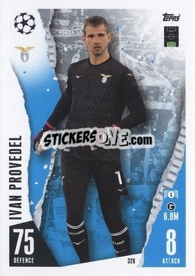 Sticker Ivan Provedel - UEFA Champions League & Europa League 2023-2024. Match Attax n. 326 - Topps