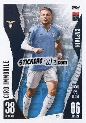 Figurina Ciro Immobile - UEFA Champions League & Europa League 2023-2024. Match Attax - Topps