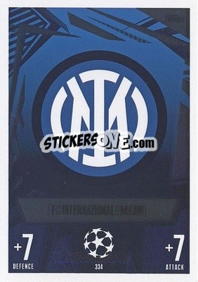 Sticker Club Badge - UEFA Champions League & Europa League 2023-2024. Match Attax n. 334 - Topps