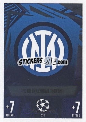 Figurina Club Badge - UEFA Champions League & Europa League 2023-2024. Match Attax - Topps