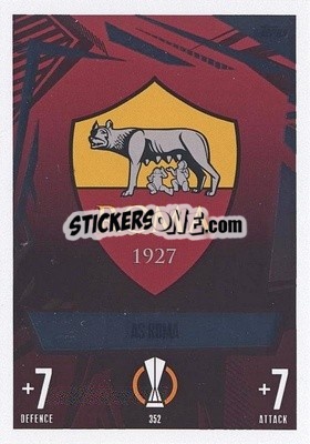 Sticker Club Badge - UEFA Champions League & Europa League 2023-2024. Match Attax n. 352 - Topps