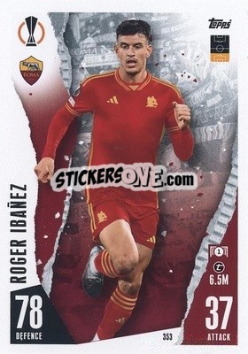 Sticker Roger Ibañez - UEFA Champions League & Europa League 2023-2024. Match Attax - Topps