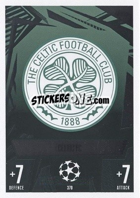 Sticker Club Badge - UEFA Champions League & Europa League 2023-2024. Match Attax n. 370 - Topps