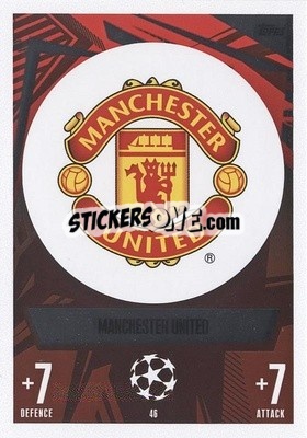 Sticker Club Badge - UEFA Champions League & Europa League 2023-2024. Match Attax n. 46 - Topps