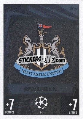 Sticker Club Badge - UEFA Champions League & Europa League 2023-2024. Match Attax n. 64 - Topps