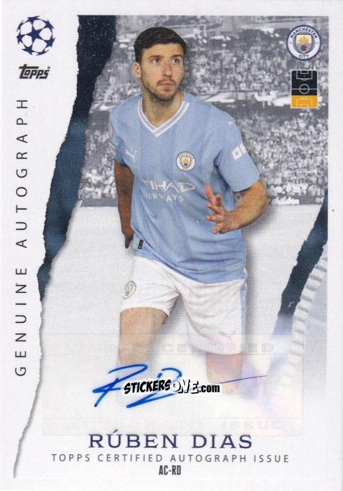 Cromo Rúben Dias - UEFA Champions League & Europa League 2023-2024. Match Attax n. AC-RD - Topps