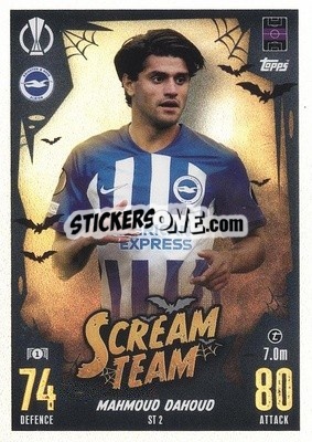 Sticker Mahmoud Dahoud - UEFA Champions League & Europa League 2023-2024. Match Attax n. ST2 - Topps