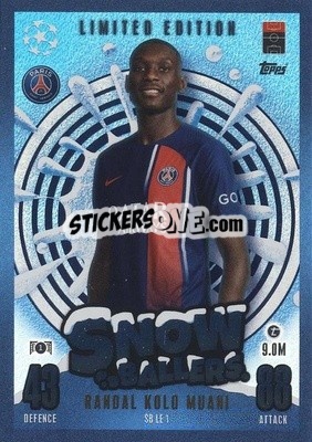 Sticker Randal Kolo Muani - UEFA Champions League & Europa League 2023-2024. Match Attax n. SBLE1 - Topps