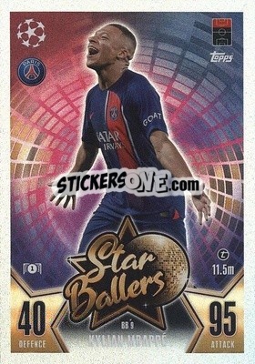 Sticker Kylian Mbappé