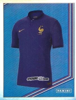 Sticker T-shirt équipe de France masculine - Team France 2023. Fiers d'être Bleus
 n. 2 - Panini