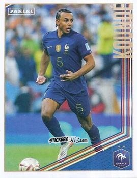 Figurina Jules Koundé - Team France 2023. Fiers d'être Bleus
 n. 41 - Panini