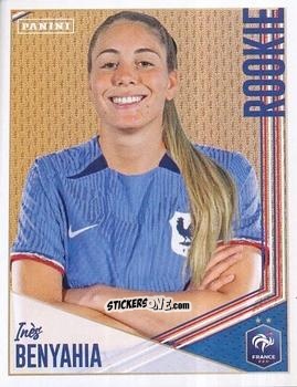 Figurina Inès Benyahia - Team France 2023. Fiers d'être Bleus
 n. 91 - Panini