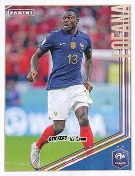 Sticker Youssouf Fofana - Team France 2023. Fiers d'être Bleus
 n. 107 - Panini