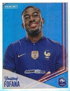 Figurina Youssouf Fofana - Team France 2023. Fiers d'être Bleus
 n. 108 - Panini