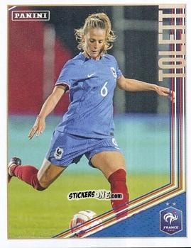 Cromo Sandie Toletti - Team France 2023. Fiers d'être Bleus
 n. 112 - Panini