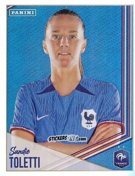 Cromo Sandie Toletti - Team France 2023. Fiers d'être Bleus
 n. 113 - Panini