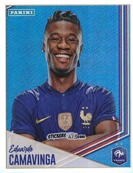 Cromo Eduardo Camavinga - Team France 2023. Fiers d'être Bleus
 n. 118 - Panini