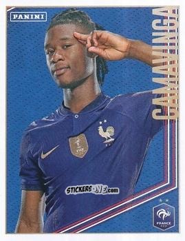 Cromo Eduardo Camavinga - Team France 2023. Fiers d'être Bleus
 n. 119 - Panini
