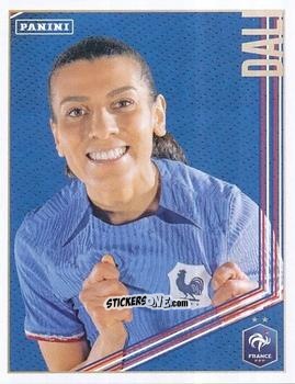 Cromo Kenza Dali - Team France 2023. Fiers d'être Bleus
 n. 124 - Panini