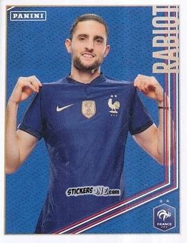 Figurina Adrien Rabiot - Team France 2023. Fiers d'être Bleus
 n. 129 - Panini