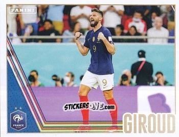 Cromo Meilleur Buteur - Giroud - Team France 2023. Fiers d'être Bleus
 n. 142 - Panini