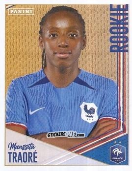 Figurina Manssita Traoré - Team France 2023. Fiers d'être Bleus
 n. 149 - Panini