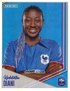 Figurina Kadidiatou Diani - Team France 2023. Fiers d'être Bleus
 n. 151 - Panini