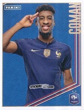 Figurina Kingsley Coman - Team France 2023. Fiers d'être Bleus
 n. 157 - Panini