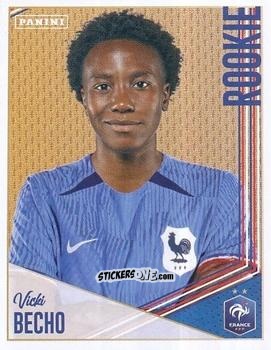 Cromo Vicki Becho - Team France 2023. Fiers d'être Bleus
 n. 159 - Panini
