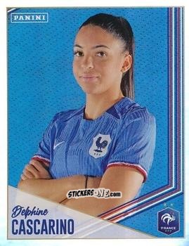 Figurina Delphine Cascarino - Team France 2023. Fiers d'être Bleus
 n. 161 - Panini