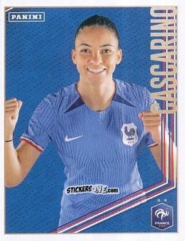 Sticker Delphine Cascarino - Team France 2023. Fiers d'être Bleus
 n. 162 - Panini
