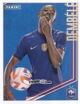 Sticker Ousmane Dembélé - Team France 2023. Fiers d'être Bleus
 n. 167 - Panini