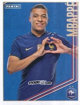 Figurina Kylian Mbappé - Team France 2023. Fiers d'être Bleus
 n. 177 - Panini