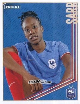 Sticker Ouleymata Sarr - Team France 2023. Fiers d'être Bleus
 n. 182 - Panini