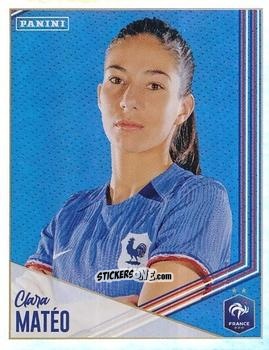 Figurina Clara Matéo - Team France 2023. Fiers d'être Bleus
 n. 191 - Panini