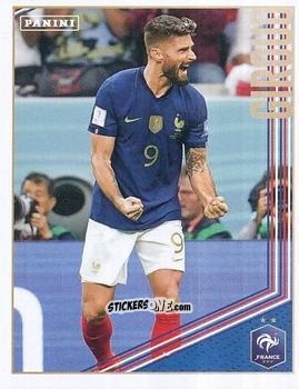Cromo Olivier Giroud - Team France 2023. Fiers d'être Bleus
 n. 195 - Panini