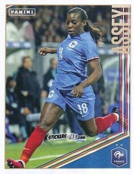 Figurina Viviane Asseyi - Team France 2023. Fiers d'être Bleus
 n. 200 - Panini
