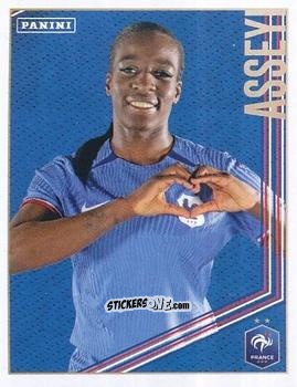Figurina Viviane Asseyi - Team France 2023. Fiers d'être Bleus
 n. 202 - Panini