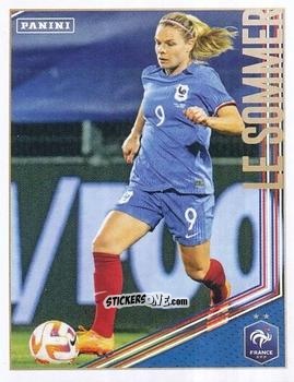 Figurina Eugénie Le Sommer - Team France 2023. Fiers d'être Bleus
 n. 210 - Panini