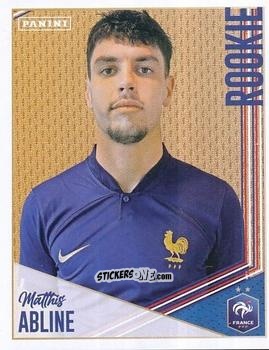Sticker Matthis Abline - Team France 2023. Fiers d'être Bleus
 n. 213 - Panini