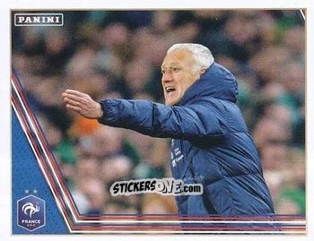 Figurina Didier Deschamps - Team France 2023. Fiers d'être Bleus
 n. 217 - Panini